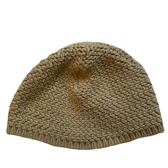 American Eagle Slouchy Beanie Tan 